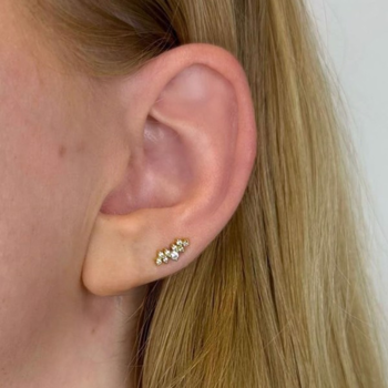 MerlePerle Earring, model ME-006-gp